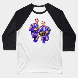 The Louvin Brothers - An illustration by Paul Cemmick Baseball T-Shirt